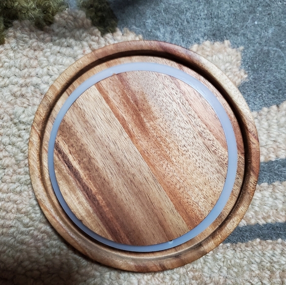 Glass Storage Jar with Acacia Wood Lid - Picture 5 of 8